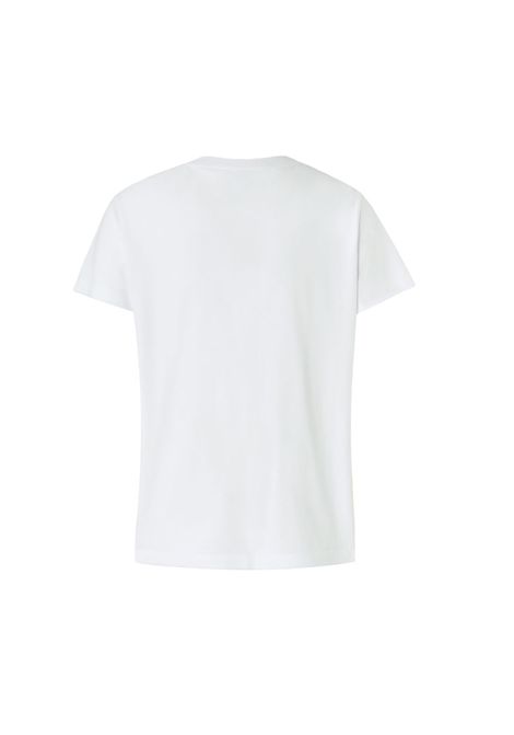 T-shirt Pinko donna 100373 A228 bianca maniche corte mini logo PINKO | T-shirt | 100373 A228Z04